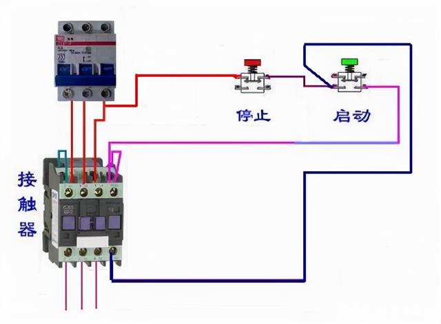 自锁正转控制电路详解