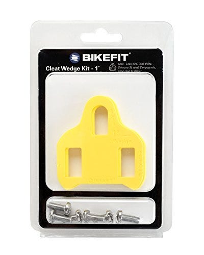 BikeFit Cleat Wedges for Look/SPD-SL Pedals
