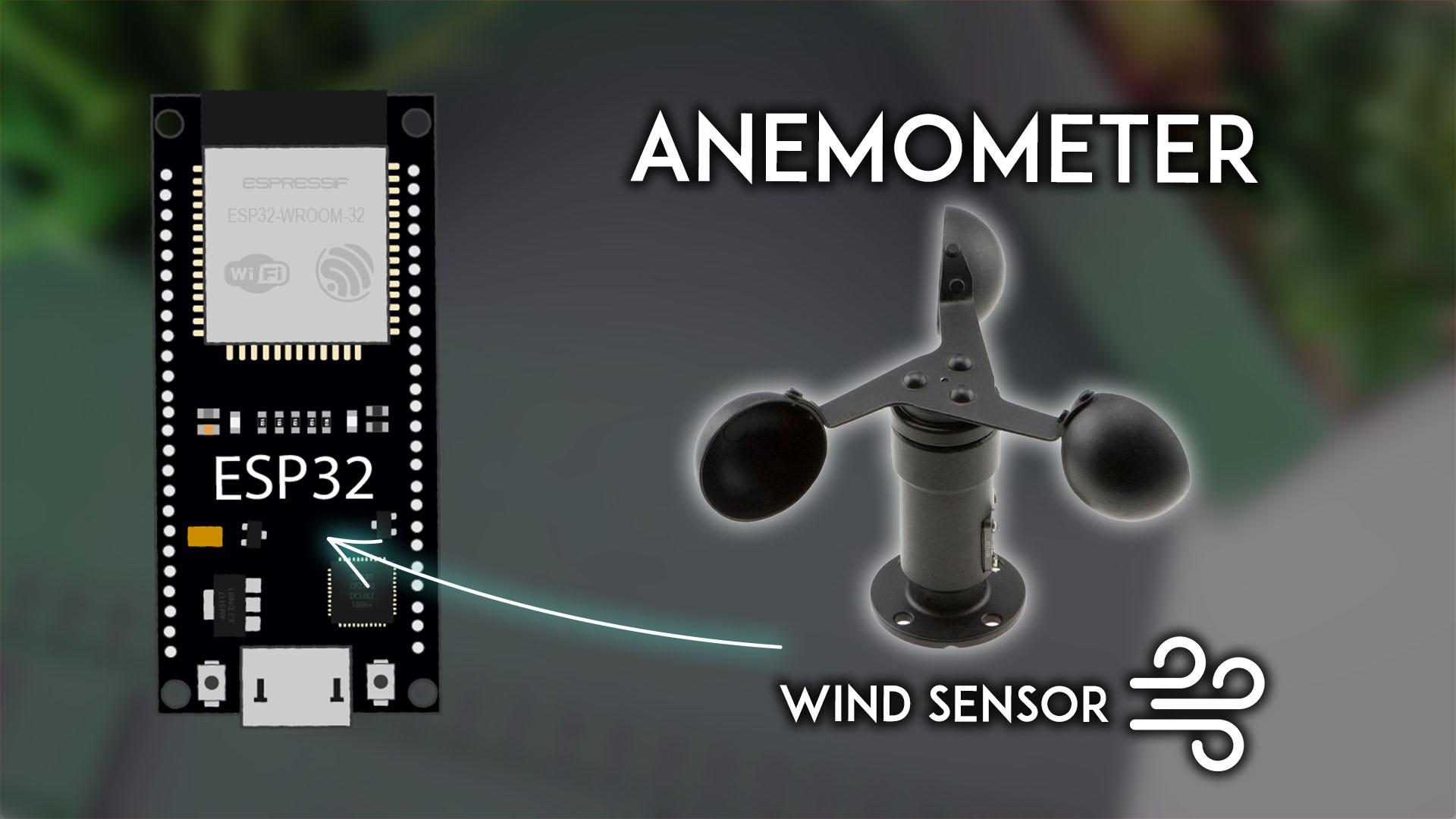 ESP32 with an Anemometer: Measure Wind Speed (Arduino IDE)