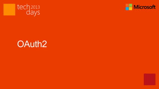 OAuth2
 