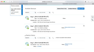 Oracle MySQL Cloud Service