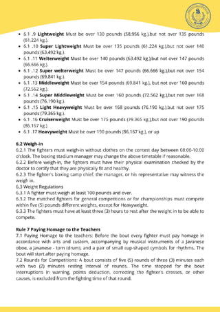 Board of Boxing Sport Regulations - Dealing with Standard Rules and Regulations for Boxing Sport Competitions (3nd Edition)2556 Β.Ε.
