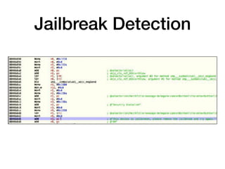 Jailbreak Detection
 