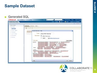 Sample Dataset
■ Generated SQL
 