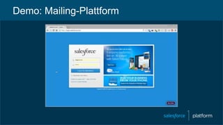 Demo: Mailing-Plattform
 