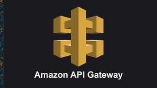 Amazon  API  Gateway
 