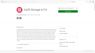 OpenStack Swift Debugging