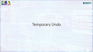126
Temporary Undo
 