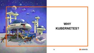 72
WHY
KUBERNETES?
 