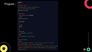 Click to add text
Click to add text
Program :
 