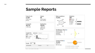 Sample Reports
 