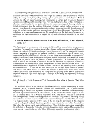 A Newly Proposed Technique for Summarizing the Abstractive Newspapers’ Articles based on Deep Learning