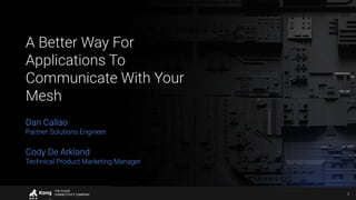 THE CLOUD
CONNECTIVITY COMPANY 2
 