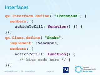 Advanced Object-Oriented JavaScript