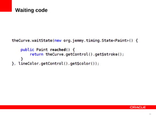 Waiting code




               31
 