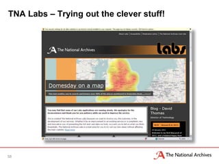 TNA Labs – Trying out the clever stuff!




58
 