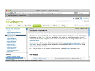 Android - Open Source Bridge 2011