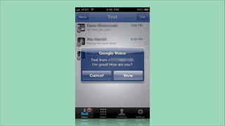 Android Design - Dropping iOS Patterns