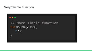 Very Simple Function
 