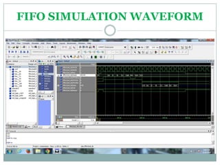 FIFO SIMULATION WAVEFORM
 