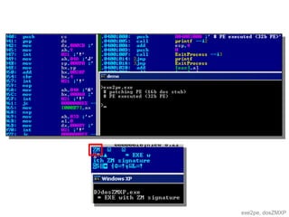 exe2pe, dosZMXP
 