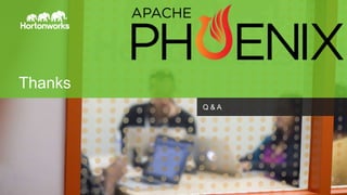 Page41 © Hortonworks Inc. 2011 – 2014. All Rights Reserved
Thanks
Q & A
 