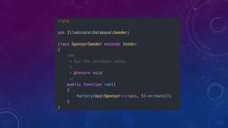 API Development with Laravel