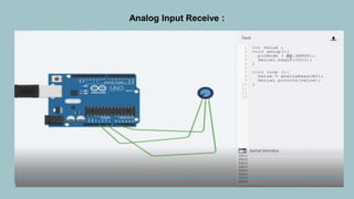 Analog Input Receive :
 