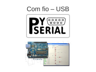 Com fio – USB
 