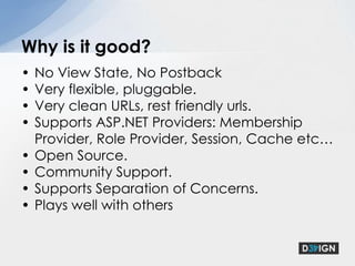 NOT replacing ASP.NET Web Forms.