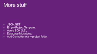 ASP.NET Web Stack