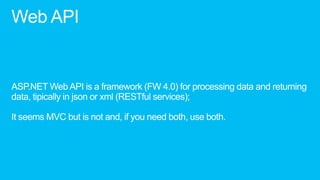 ASP.NET Web Stack