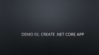 ASP.NET Core 101