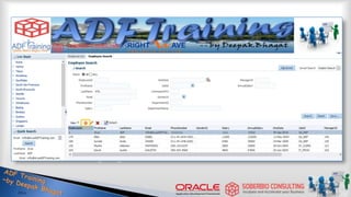 Oracle ADF Tutorial