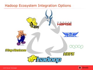 © 2013 Denodo Technologies
Hadoop Ecosystem Integration Options
 