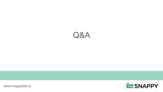 Q&A
www.snappydata.io
 