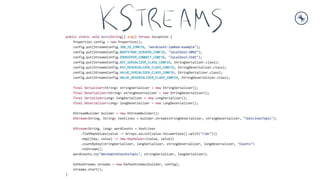 Bank of China Tech Talk 2: Introduction to Streaming Data and Stream Processing with Apache Kafka