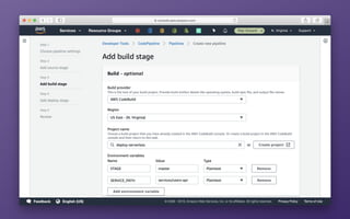 Building CI/CD Pipelines for Serverless Applications