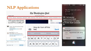 NLP Applications
 