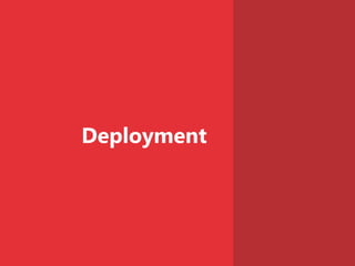 Deployment
 