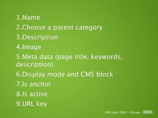 Intro To Magento CMXExpo 09