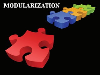 modularization
 