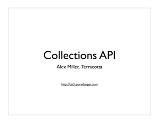 Java Collections API