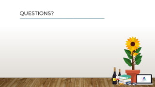 QUESTIONS?
 
