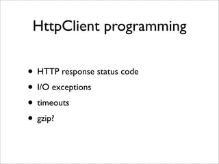 Connecting to Web Services on Android