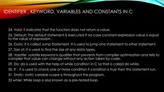 C programming Basics