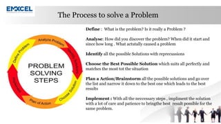 Critical Thinking and Problem Solving 