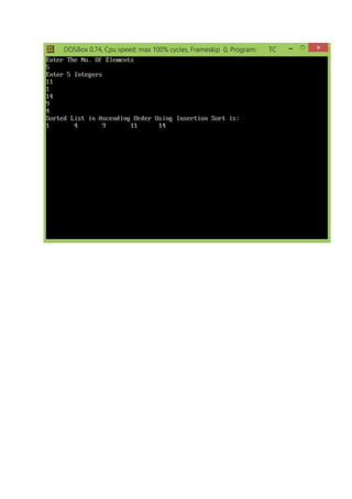 DAA Lab File C Programs