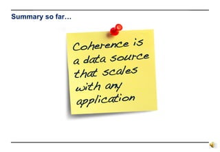 Summary so far… 