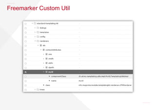 Freemarker Custom Util
 